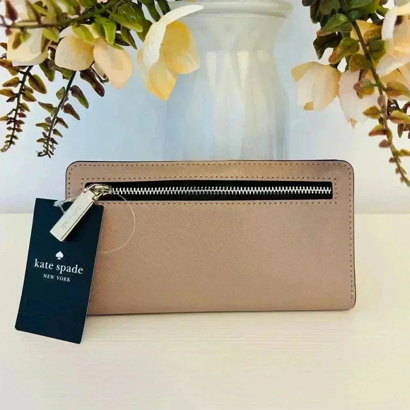 Kate Spade Madison Large Slim Bifold Wallet - Picture 2 of 4